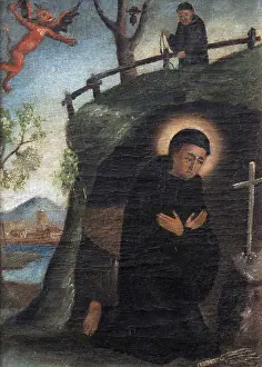 Sacred Religious Texts Drucke: Saint Benedict of Nursia