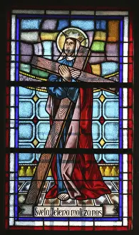 Lead Glass Window Design Drucke: Saint Helena