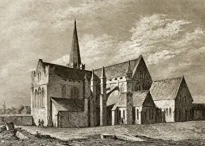 Irish Historical Landmarks Drucke: Saint Patrick's Cathedral, Dublin
