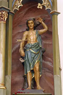 Uninhabited Sacred Building Drucke: Saint Sebastian