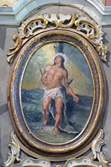 Deserted Church Building Drucke: Saint Sebastian