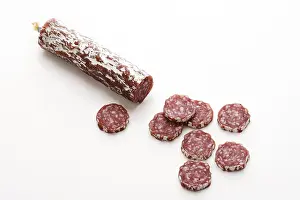 Sliced Salami Drucke: Salami
