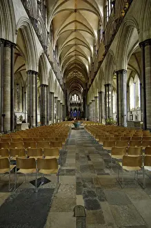 Salisbury Drucke: Salisbury Cathedral Salisbury Wiltshire England