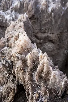 Antofagasta Region Scenery Drucke: Salt structures, Valle de la Luna