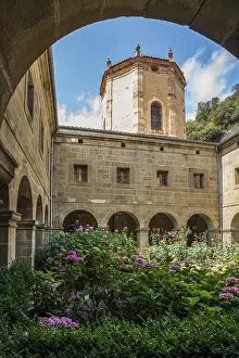 Deserted Monastery Building Drucke: Sanctuary and monastery, Way of St