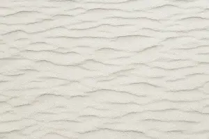 Sandy Ocean Beach Europe Drucke: Sand drifts, wave structures in light sand