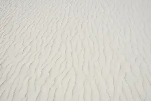 Northern Germany Beach Scenes Drucke: Sand drifts, wave structures in light sand