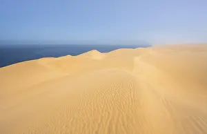Natural Reserve Conservation Area Drucke: Sand dunes with wave patterns, dune sea