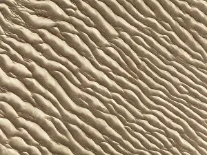 Skeleton Coast Aerial View Drucke: Sand patterns in the Namib Desert