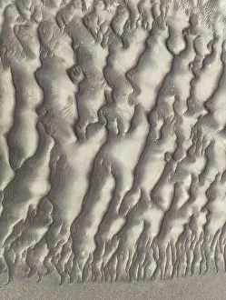 Skeleton Coast Aerial View Drucke: Sand patterns in the Namib Desert