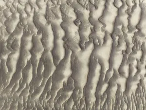Skeleton Coast Aerial View Drucke: Sand patterns in the Namib Desert