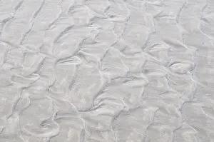 East Frisian Islands Landscape Drucke: Sand patterns in the Wadden Sea