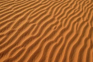 North African Desert Scene Drucke: Sand ripples, texture on a sanddune