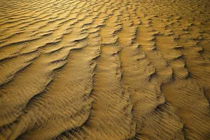 Rub Al Khali Sand Dune Drucke: Sand structure formed by the wind