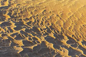 Arabian Peninsula Sand Structure Drucke: Sand structure formed by the wind