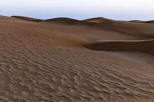 Rub Al Khali Sand Dune Drucke: Sand structure formed by the wind