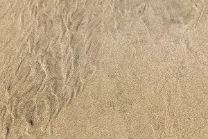 Fuerteventura Beach Drucke: Sand structures, Background, Texture