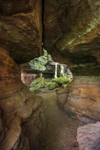Palatinate Forest Nature Reserve Drucke: Sandstone Cliffs, Old Castle Rock