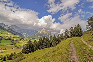 European Alpine Landscape Scenery Drucke: Santis and Wildhuser Schafberg