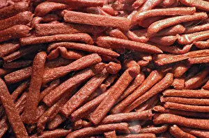 Sausage Products Drucke: Many sausages