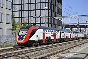 Public Transportation In Europe Drucke: SBB passenger train