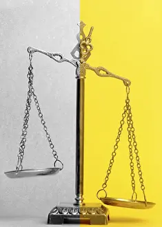 Weighing Scale Symbol Drucke: Scale