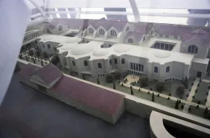 Ancient Roman Civilization Remains Drucke: Scale replica of the Antonine Baths of Antoninus Pius