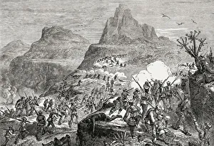British Army In Africa Drucke: Scene from the Cape Frontier Wars