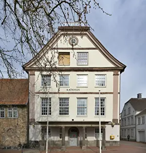 Classicistic Building Design Drucke: Former Schleswig monastery, later poor foundation