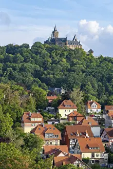 Summer In East Germany Drucke: Schloss Wernigerode Castle, Wernigerode