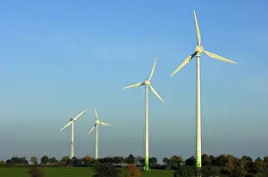 Alternative Energy Europe Drucke: Schmidt wind farm, Eifel mountain range