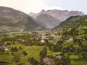 Montafon Austria Drucke: Schruns in Vorarlberg, Montafon