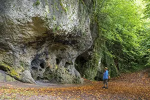 Franconia Bavaria Tourism Drucke: Schweizerhaus Cave, AufseB