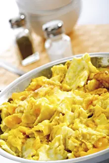 Still Life Studio Photography Drucke: Scrambled eggs