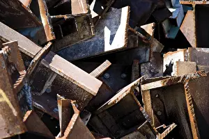 Environmental Protection Through Recycling Drucke: Scrap iron