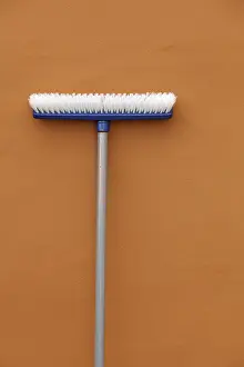 Symbolic Picture Frame Drucke: Scrubber on a wall
