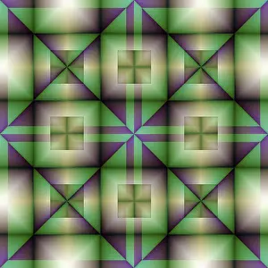 Constant Structure Design Drucke: Seamless pattern
