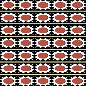 Full Frame Background Image Drucke: Seamless pattern abstract vector graphic
