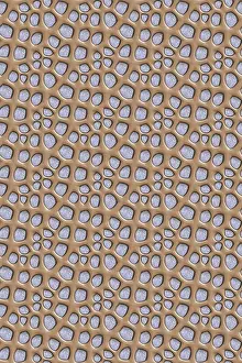 Full Frame Wallpaper Image Drucke: Seamless tileable decorative background pattern