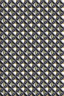 Seamless Metal Background Drucke: Seamless tileable metal decorative background pattern