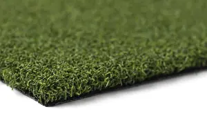 Close Up Grass Drucke: Section of artificial turf grass on white background