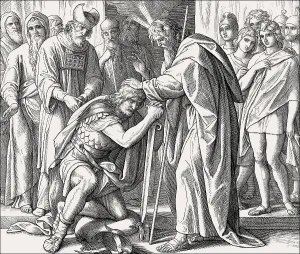 Julius Schnorr Von Carolsfeld Artist Drucke: The Selection of Joshua, Old Testament