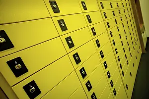 European Postal Service Drucke: A self-service zone in an Austrian post office