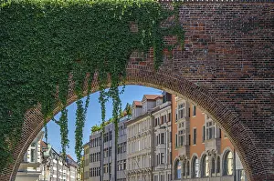 Gothic City Gate Drucke: The Sendlinger Tor (Sendling Gate)