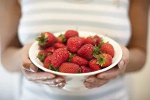 Berry Nutrition Facts Drucke: Serving strawberries