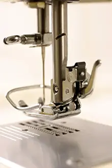 Detailed Macro Photography Drucke: Sewing-machine