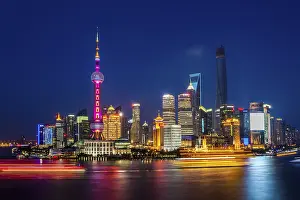 Empty City Streets Drucke: Shanghai