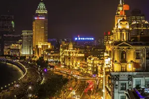 Shanghai Cityscape Photography Drucke: Shanghai