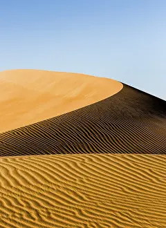 Empty Quarter UAE Drucke: Shapes, structures and patterns