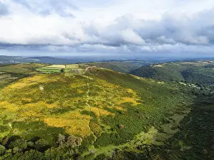 Drone Photography Devon Drucke: Sharp Tor from a drone, Dartmeet
